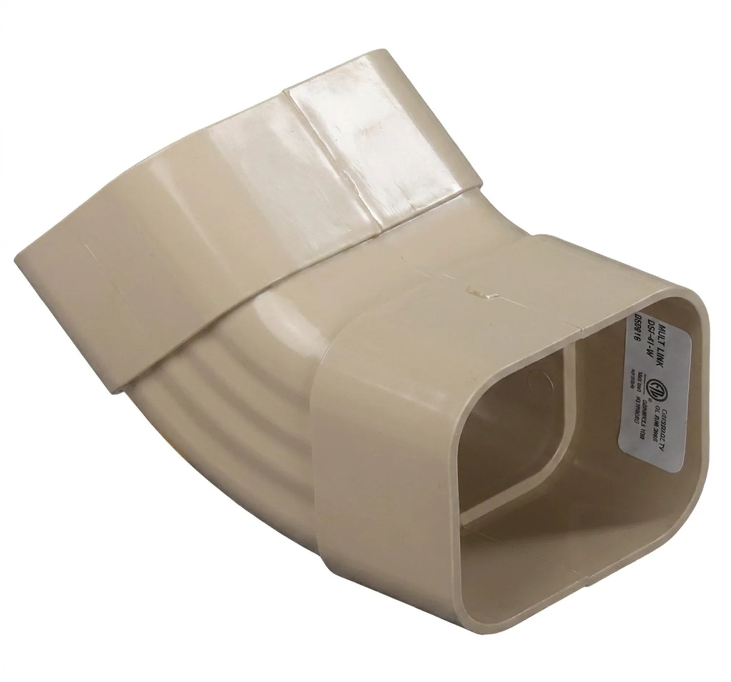 Raceway Downspout 45 degree Fitting, 10 Pack