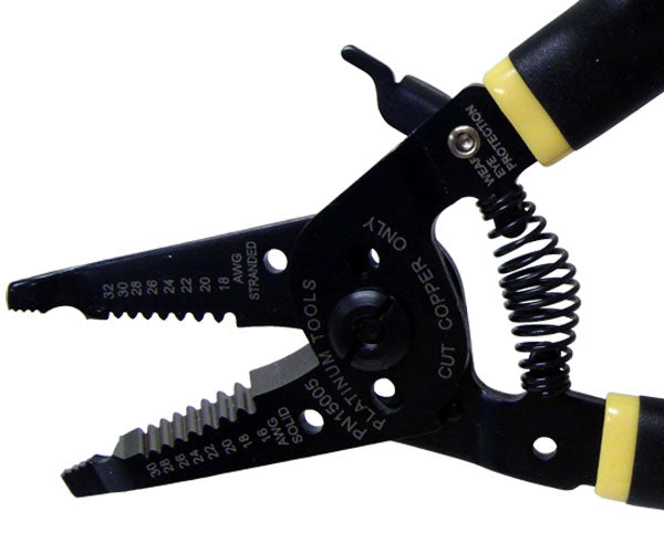 ProStrip 16AWG to 30AWG Wire Stripper - Black - Primus Cable Hand Tools