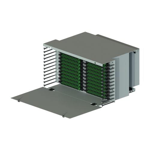 FRM-6.5RU-XX-Signature Rack Mount FDU 6.5RU Beige W/CT-X Bulkhead