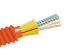 Armored Riser Fiber Optic Cable, Multimode OM1, Indoor/Outdoor Distribution