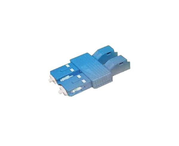 Fiber Tester Adapter, SC Male to LC Female, Duplex, Single Mode 9/125