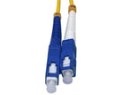Fiber Optic Patch Cable, SC to SC, Single Mode 9/125, Duplex