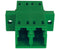 Fiber Optic Adapter, Single Mode, LC/APC Duplex Adapter