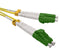 LC/APC-LC/APC, Single Mode, Duplex, Fiber Optic Patch Cable