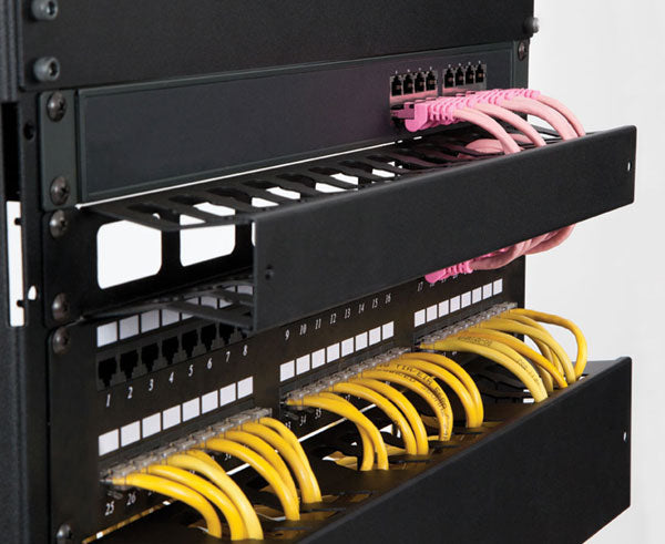 Finger Duct Cable Managers, Single-Sided | 1903-3-300-01