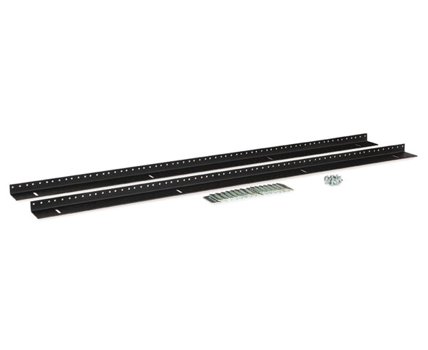Network Rack, Server Cabinet Rail Kit, Vertical, 10-32 Tapped