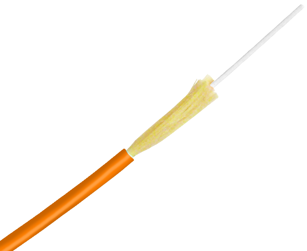 OJK CP1 ミドル Simplex Plenum Fiber Optic Cable, OM1 Corning, Indoor – Fiber Savvy