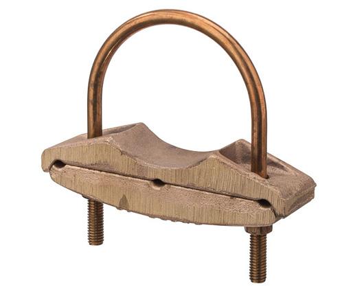 Heavy Duty U Bolt Ground Clamp 2 & 3 Cond.