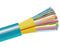 Tight Buffer Distribution Plenum Fiber Optic Cable, Multimode 10 Gig OM4, Indoor/Outdoor