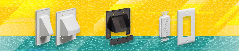 Entrance Wall Plates - Fiber Savvy