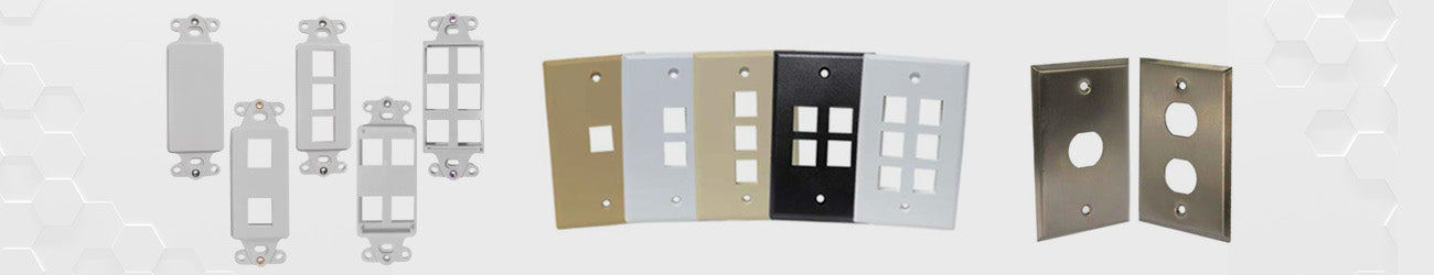 Keystone Wall Plates - Fiber Savvy