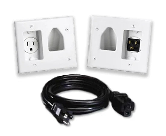 Recessed Pro-Power Kit w/ Straight Blade Inlet