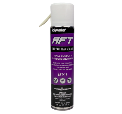 Polywater® AFT™ Spray Foam Sealant, FOAM CONDUIT SEALANTS
