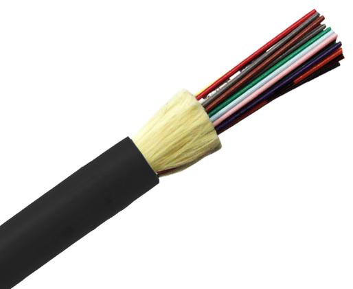 Tight Buffer Distribution Plenum OFNP Fiber Optic Cable, Multimode, OM3,Fiber Cable, Indoor/Outdoor, 6 strand