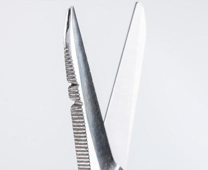 Electrician's Scissors - Notched edge for stripping thicker wire - Primus Cable