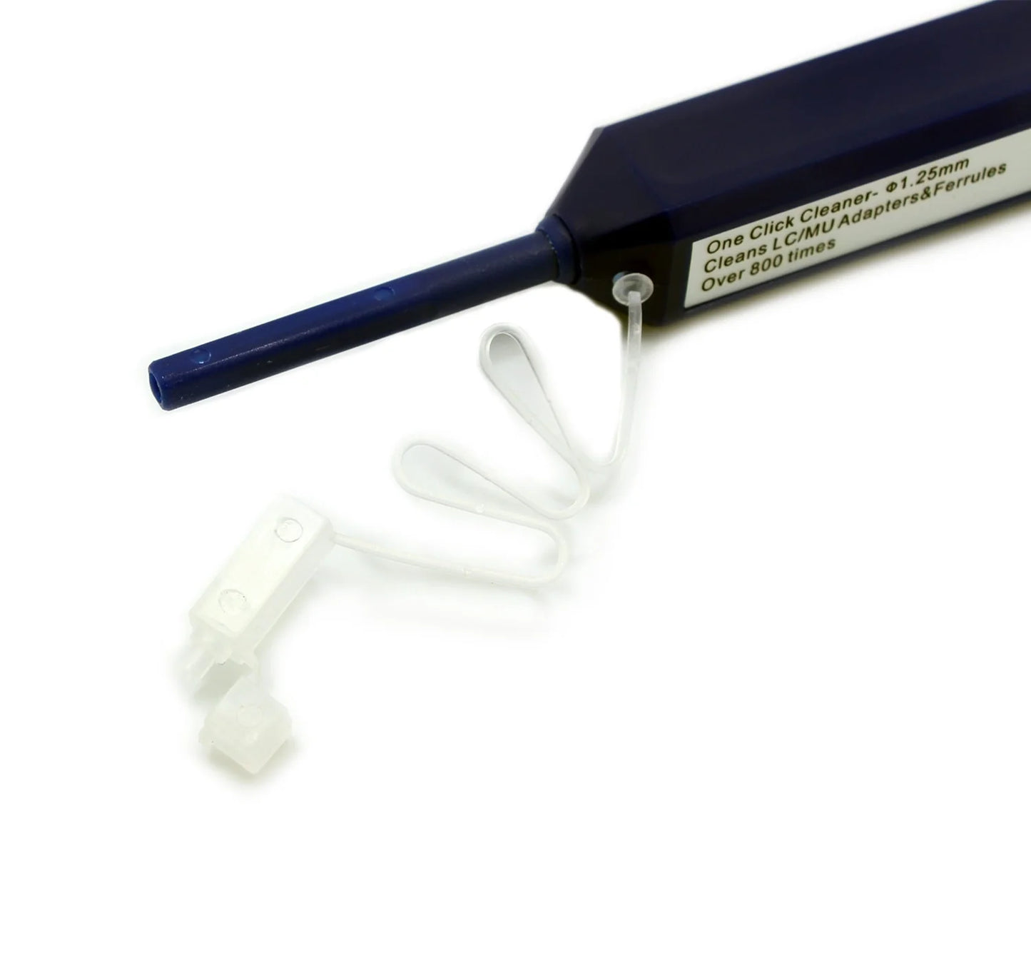 Fiber Cleaning Pen, SC/FC/ST/E2000, LC/MU, 1.25mm, 2.5mm, 800 Cleaning Cycles