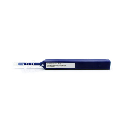 Fiber Cleaning Pen, SC/FC/ST/E2000, LC/MU, 1.25mm, 2.5mm, 800 Cleaning Cycles