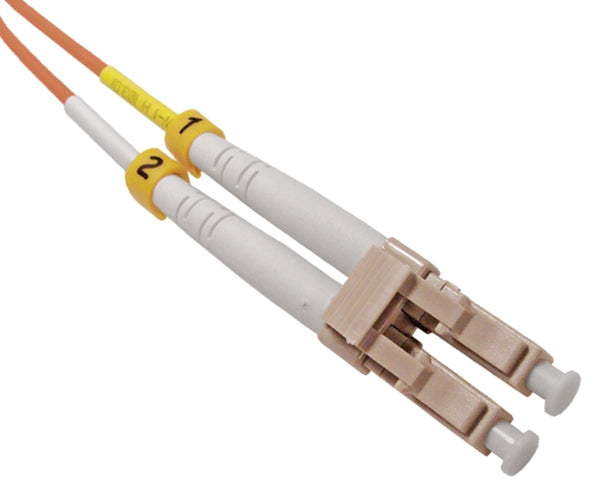 Fiber Optic Patch Cable, LC-LC, Multimode 62.5/125 OM1, Duplex 15m