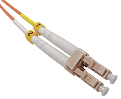 Fiber Optic Patch Cable, LC-LC, Multimode 62.5/125 OM1, Duplex 15m