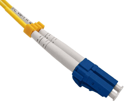 Fiber Optic Patch Cable, LC to SC, Single Mode 9/125, Duplex (6 Meter)