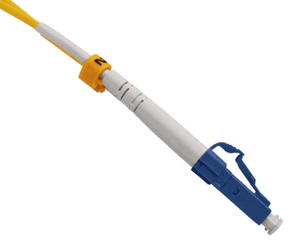 Fiber Optic Patch Cable, LC to SC, Single Mode 9/125, Duplex (6 Meter)