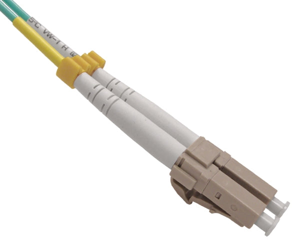 Fiber Optic Patch Cable, LC to SC, 10 Gig Multimode 50/125 OM3, Duplex (8 Meter)
