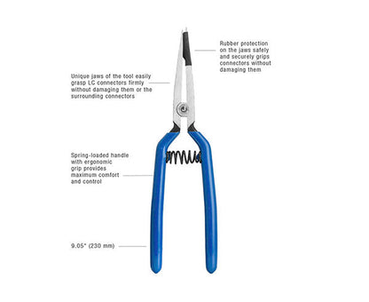 Fiber Connector Tool, for LC, SC Connectors - diagram