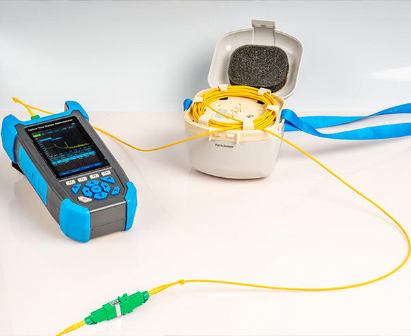 Singlemode Fiber Optic Launch Cable, 1000 m, SC/APC-SC/APC