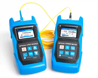 Optical Light Source with FC/LC/SC Adapters for PC/UPC Connectors | FLS-50