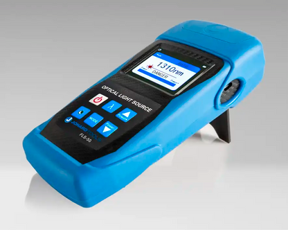 Optical Light Source with FC/LC/SC Adapters for PC/UPC Connectors | FLS-50