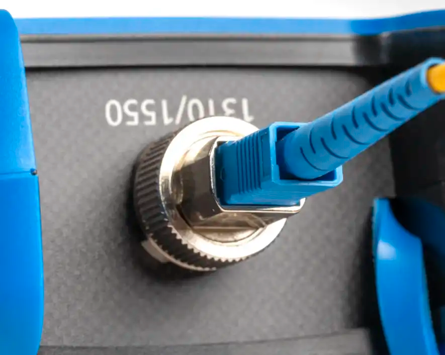 Multi-mode & Single-mode Fiber Optic Light Source with FC/LC/SC (PC/UPC) Adapters | FLS-55