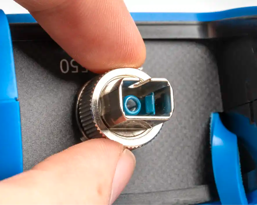 Optical Light Source with FC/LC/SC Adapters for PC/UPC Connectors | FLS-50