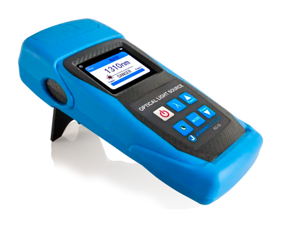 Multi-mode & Single-mode Fiber Optic Light Source with FC/LC/SC (PC/UPC) Adapters | FLS-55