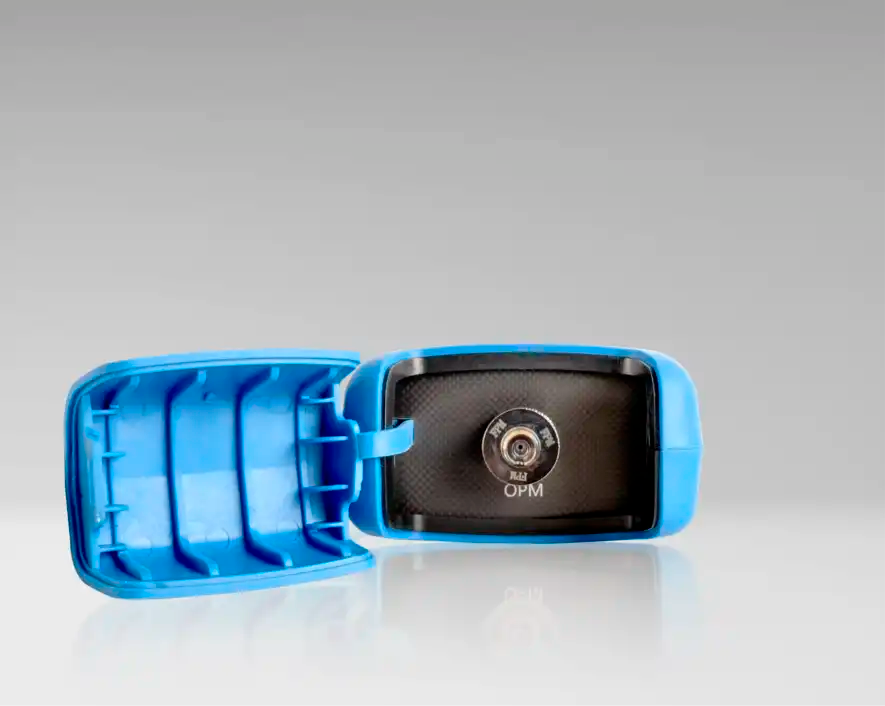 Fiber Optic Power Meter with Data Storage (-50 to +26 dBm) and FC/SC/LC Adapters | FPM-55