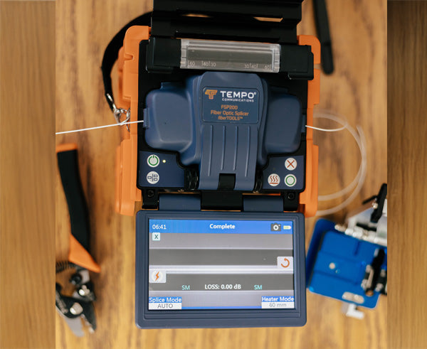 Core Alignment Optical Fusion Splicer & Cleaver Kit