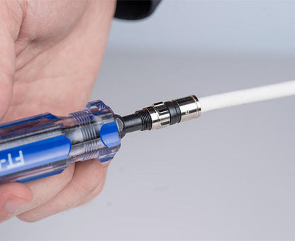 Flaring & Insertion Tool - Tool connected with cable - Primus Cable