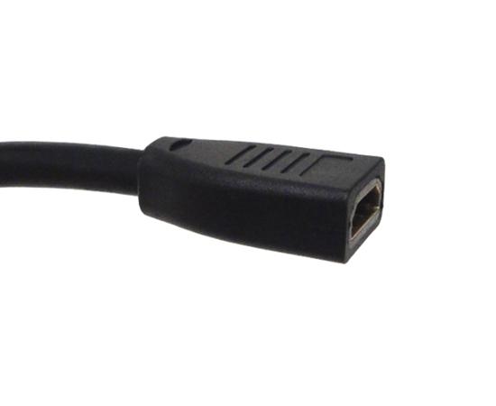 HDMI Female to Female Modular Snap-in Insert With 3" HDMI Pigtail