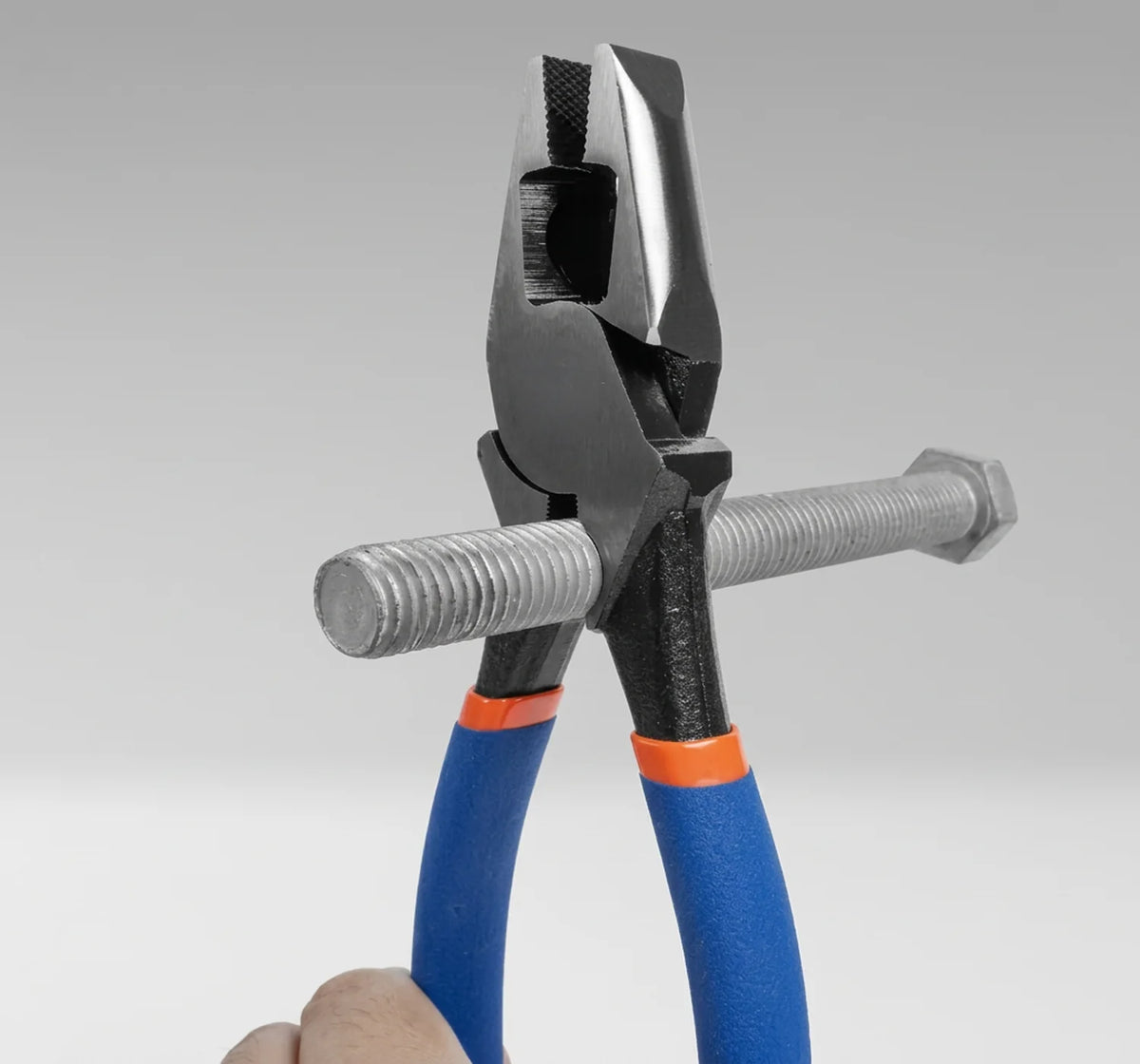 Lineman's Bolt-Thread Holding Pliers
