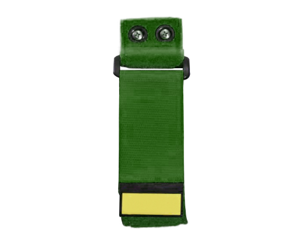 CinchStrap-EG, Hook and Loop Fastener, 10 Pack, 2" Width - Green