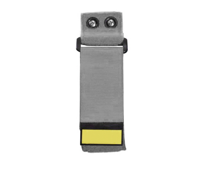 CinchStrap-EG, Hook and Loop Fastener, 10 Pack, 2" Width - Grey