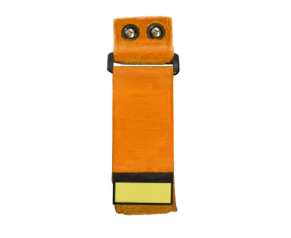 CinchStrap-EG, Hook and Loop Fastener, 10 Pack, 2" Width - Orange