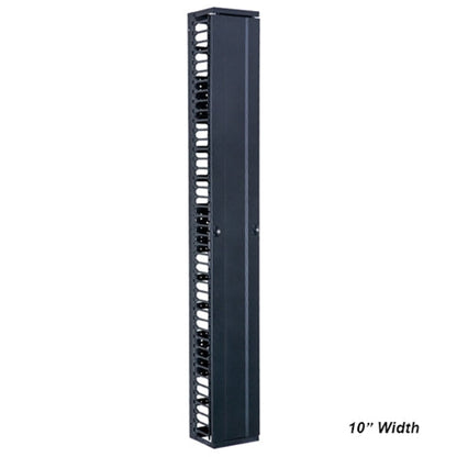 Viaduct Vertical Cable Managers – 45U x 6"/10"W, Single & Double Sided Options