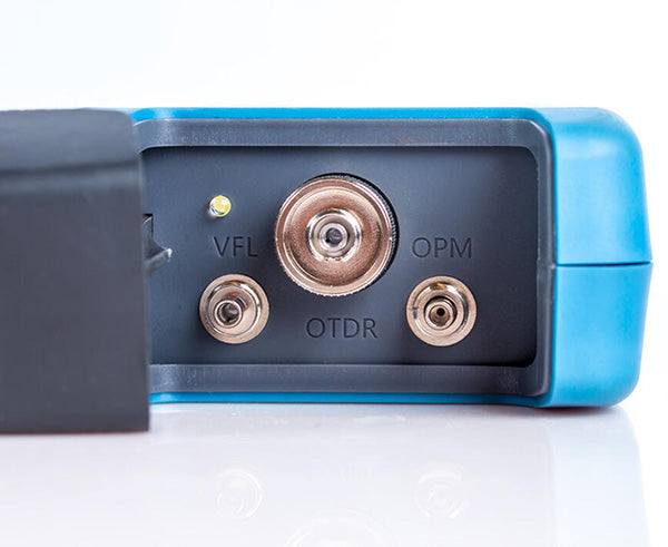 Multi-Function OTDR - Plugs on bottom of device - Primus Cable