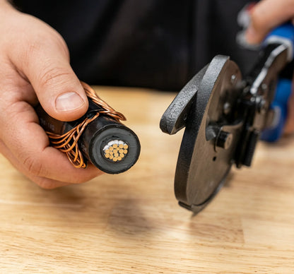Open Jaw Ratcheting Cable Cutter