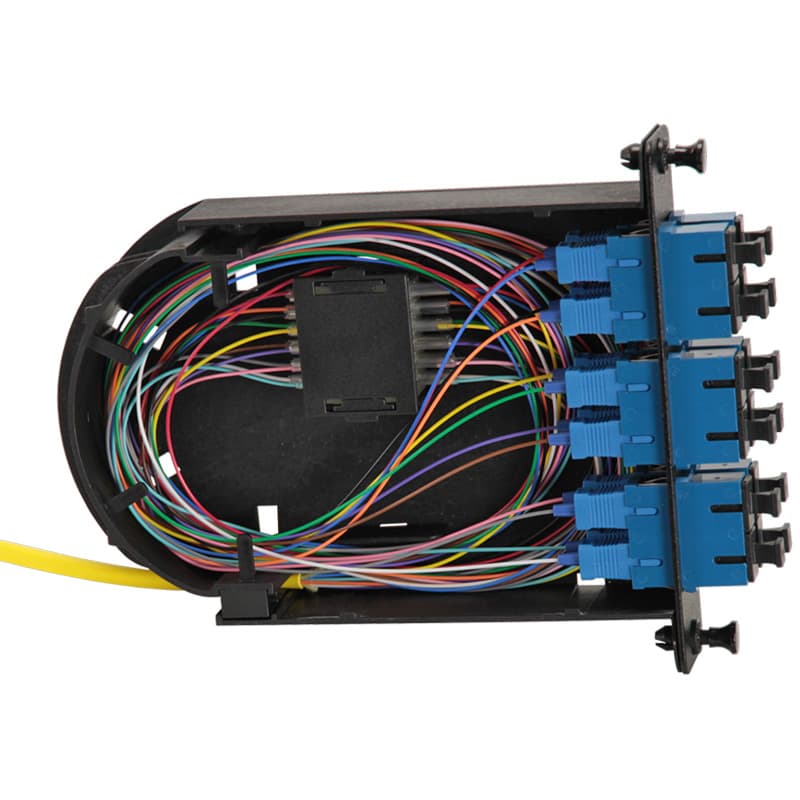 Fiber Cassette, Poli-MOD SC Single Mode Patch and Splice Module, UPC
