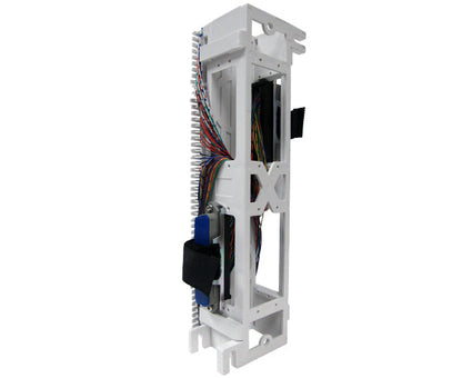 Pre-Wired 66 Block, With Male or Female Amphenol Connectors, Up to 50-Pairs Total