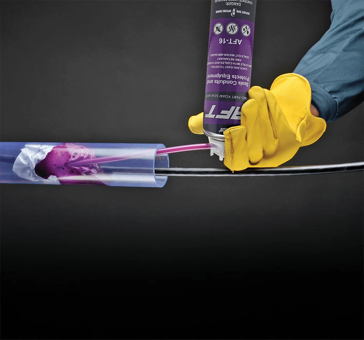 Polywater® AFT™ Spray Foam Sealant, FOAM CONDUIT SEALANTS