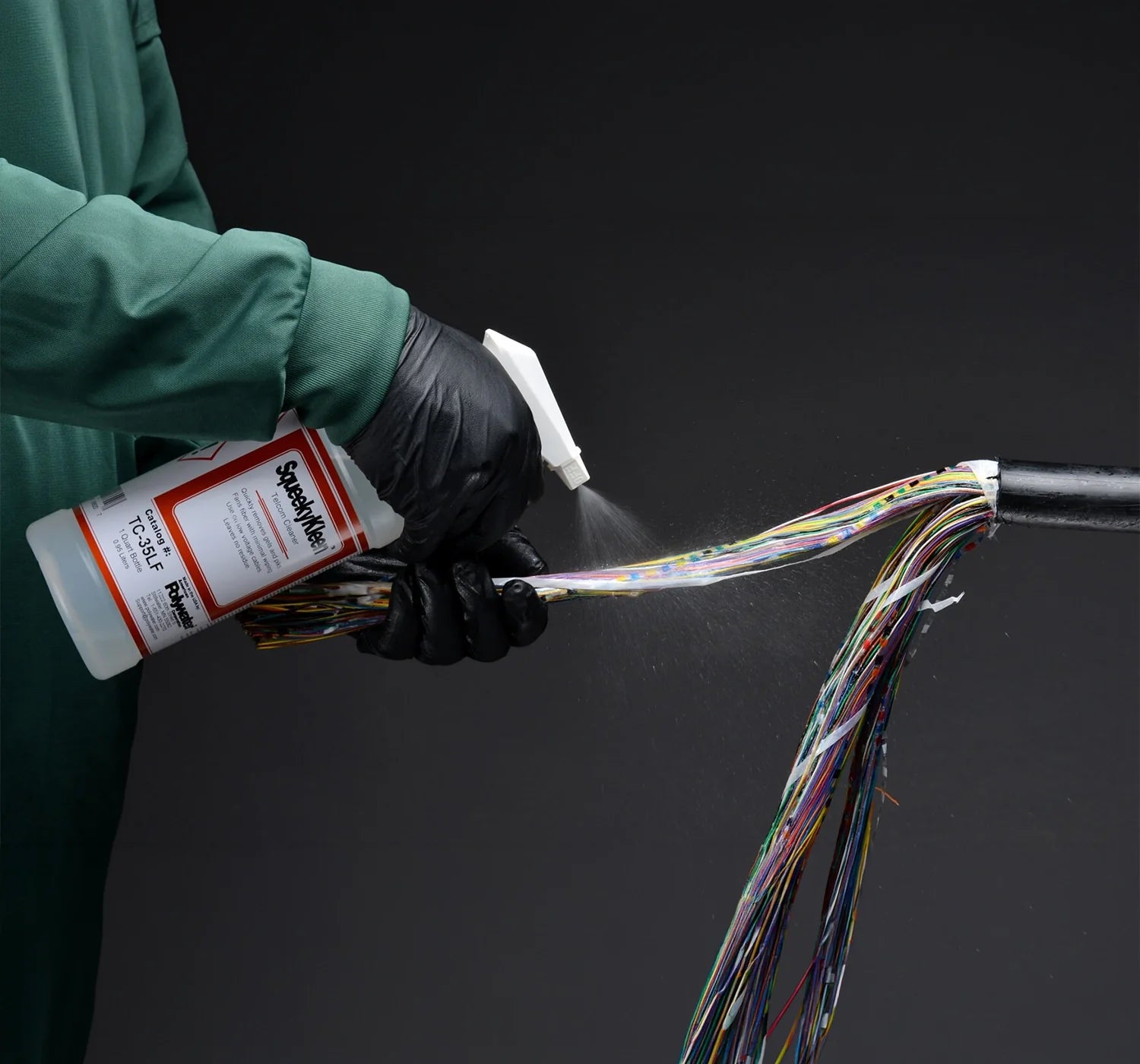 SqueekyKleen Gel Filled Cable Cleaner- No Residue – Fiber Savvy