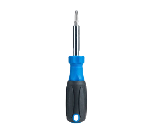6-in-1 Multi-Bit Screwdriver with Phillips and Slotted Bits | SD-61