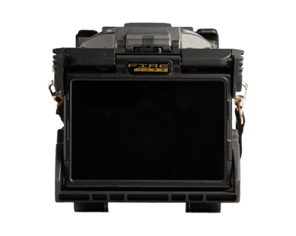 SPARC Fusion Splicer, Clad Alignment - Straight back view showcasing the compact design and interface.